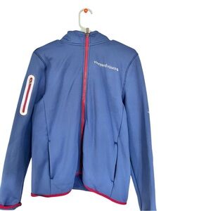 Vineyard Vines Blue Jacket with Red Accents